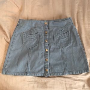 Denim skirt